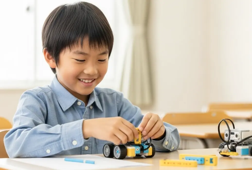 ロボットを組み立てる